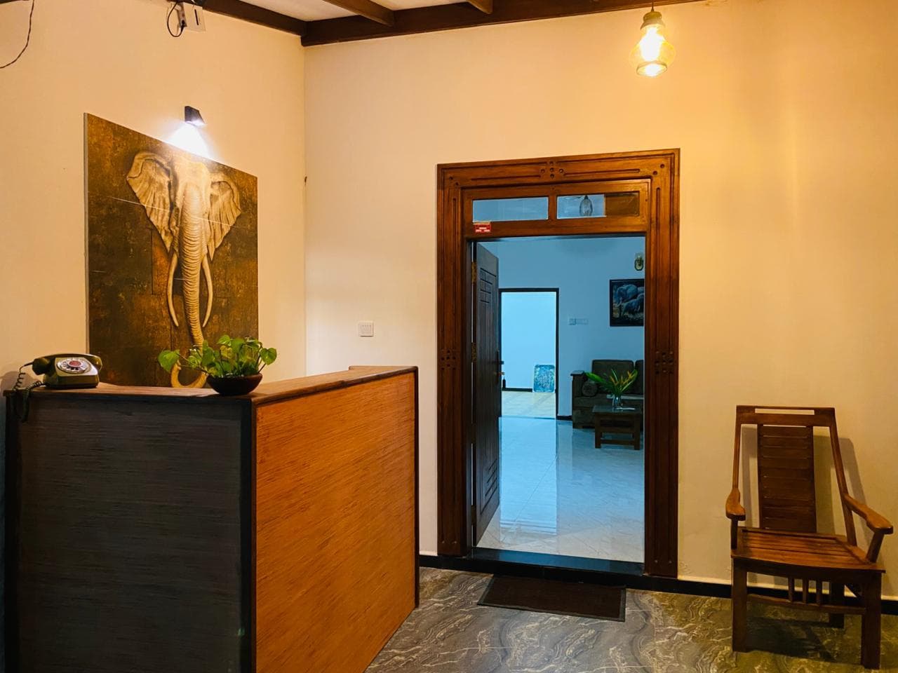 Villa Reception Desk